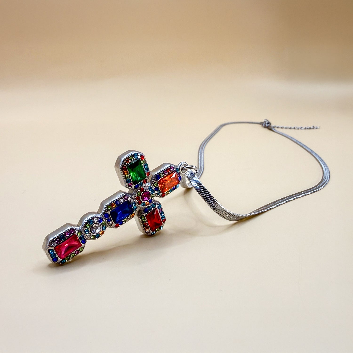 Collier Riviera Argent